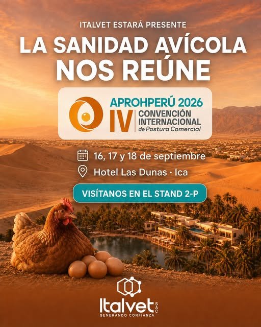 ITALVET en APROHPERÚ 2026 — Stand 2-P